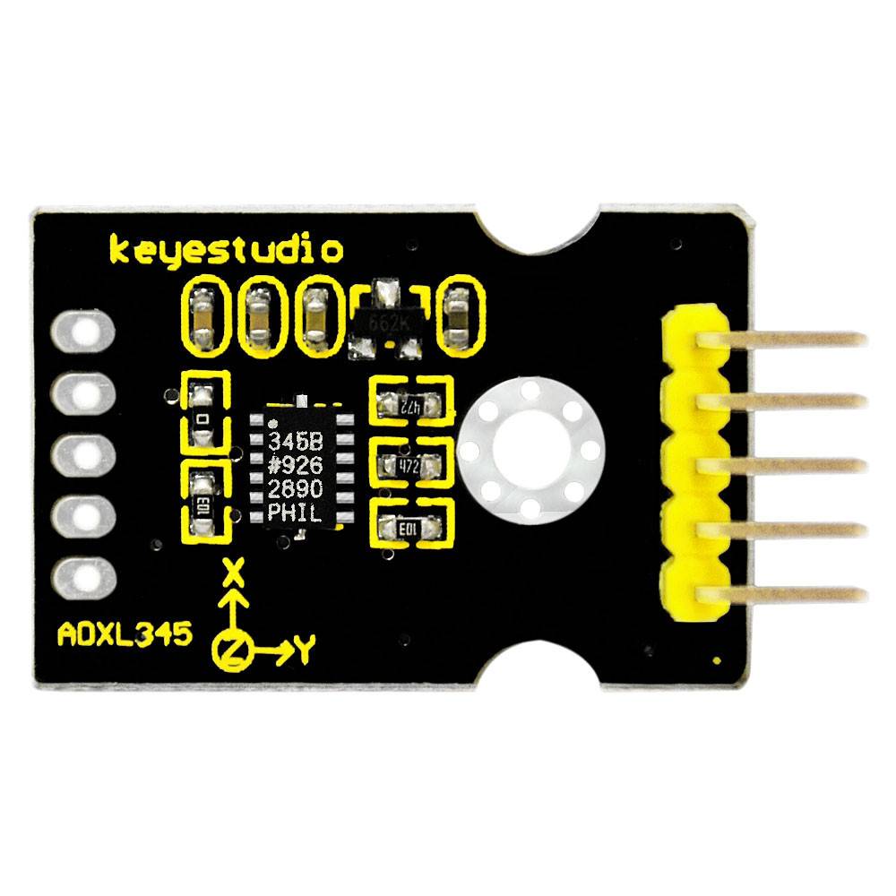 Keyestudio ADXL345 3-Axis Acceleration Module Accelerometer Gravity Tilt Module for Arduino