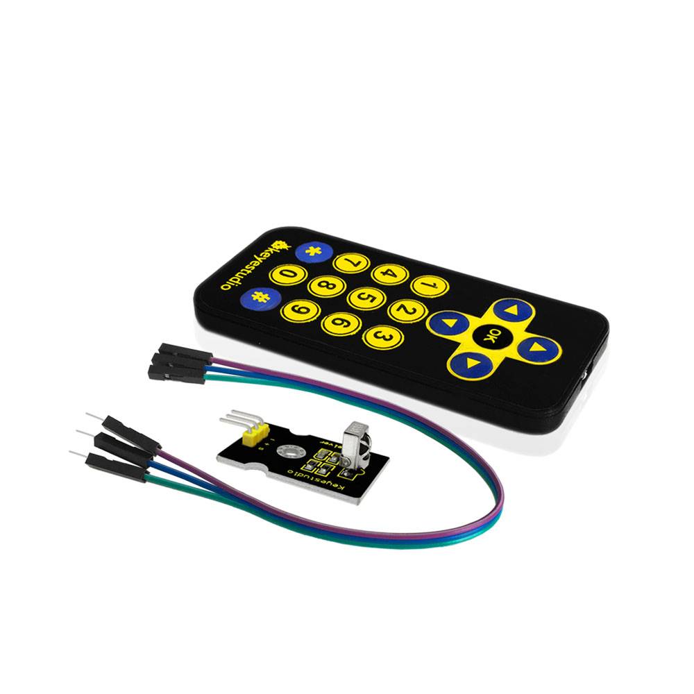 Keyestudio IR Receiver Module Kit for Arduino (Receiver + Remote Controller)