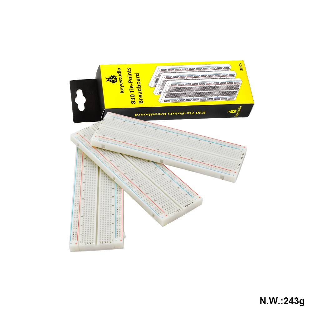 Keyestudio 3x Breadboard 830 Point Breadboard MB-102 for Arduino Solderless
