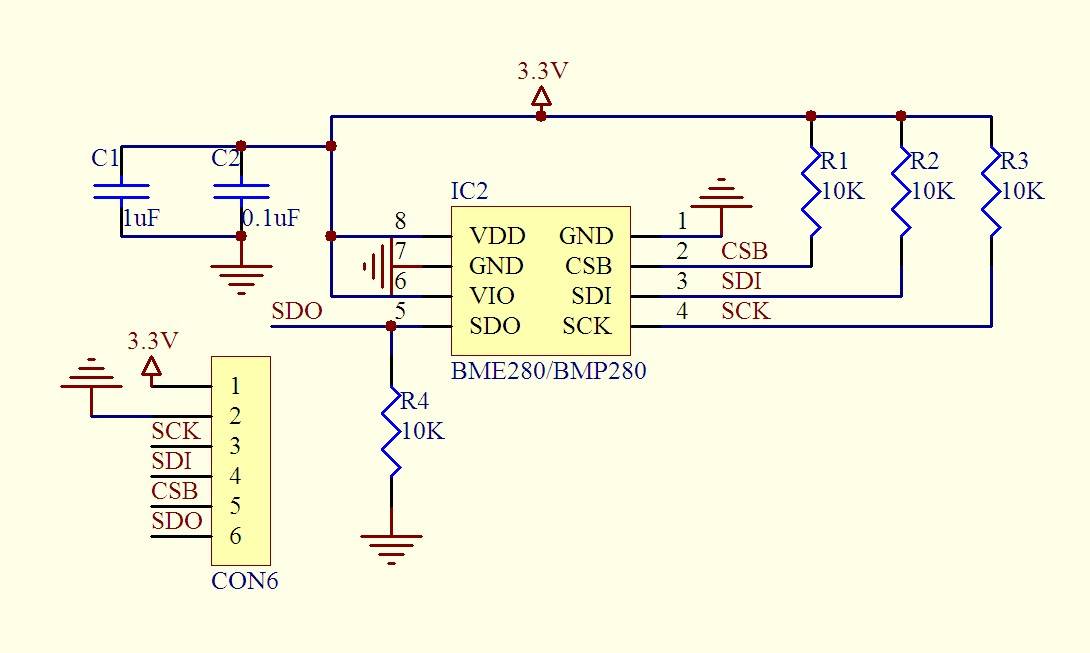 BMP280 3,3V Temperatur Luftdruck Sensor for Arduino Raspberry Pi