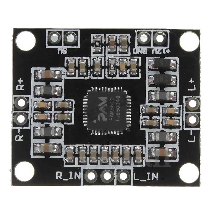 PAM8610 Amplifier Board 2x15W Stereo Audio Verstärker Modul für Arduino Raspberry Pi