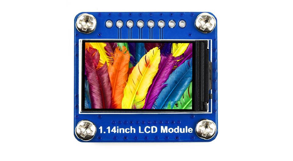 WaveShare 240×135, General 1.14inch LCD Display Module, IPS, 65K RGB