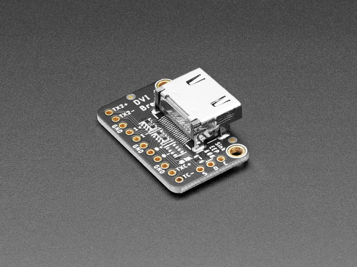 Adafruit DVI Breakout Board - For HDMI Source Devices 4984