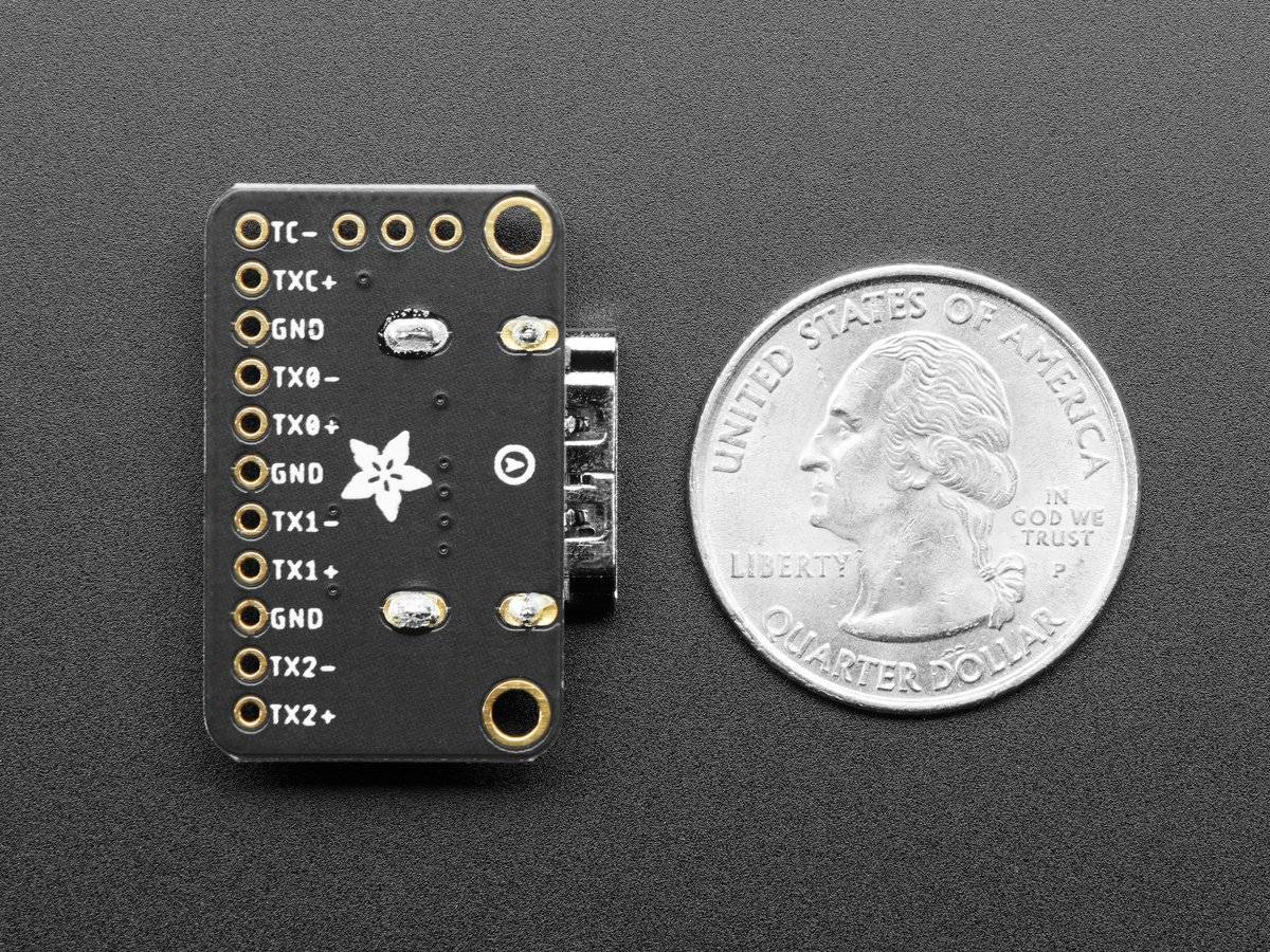Adafruit DVI Breakout Board - For HDMI Source Devices 4984