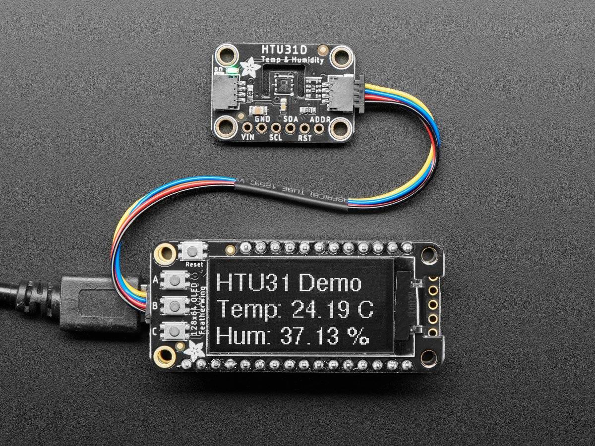 Adafruit HTU31 Temperature & Humidity Sensor Breakout Board 4832