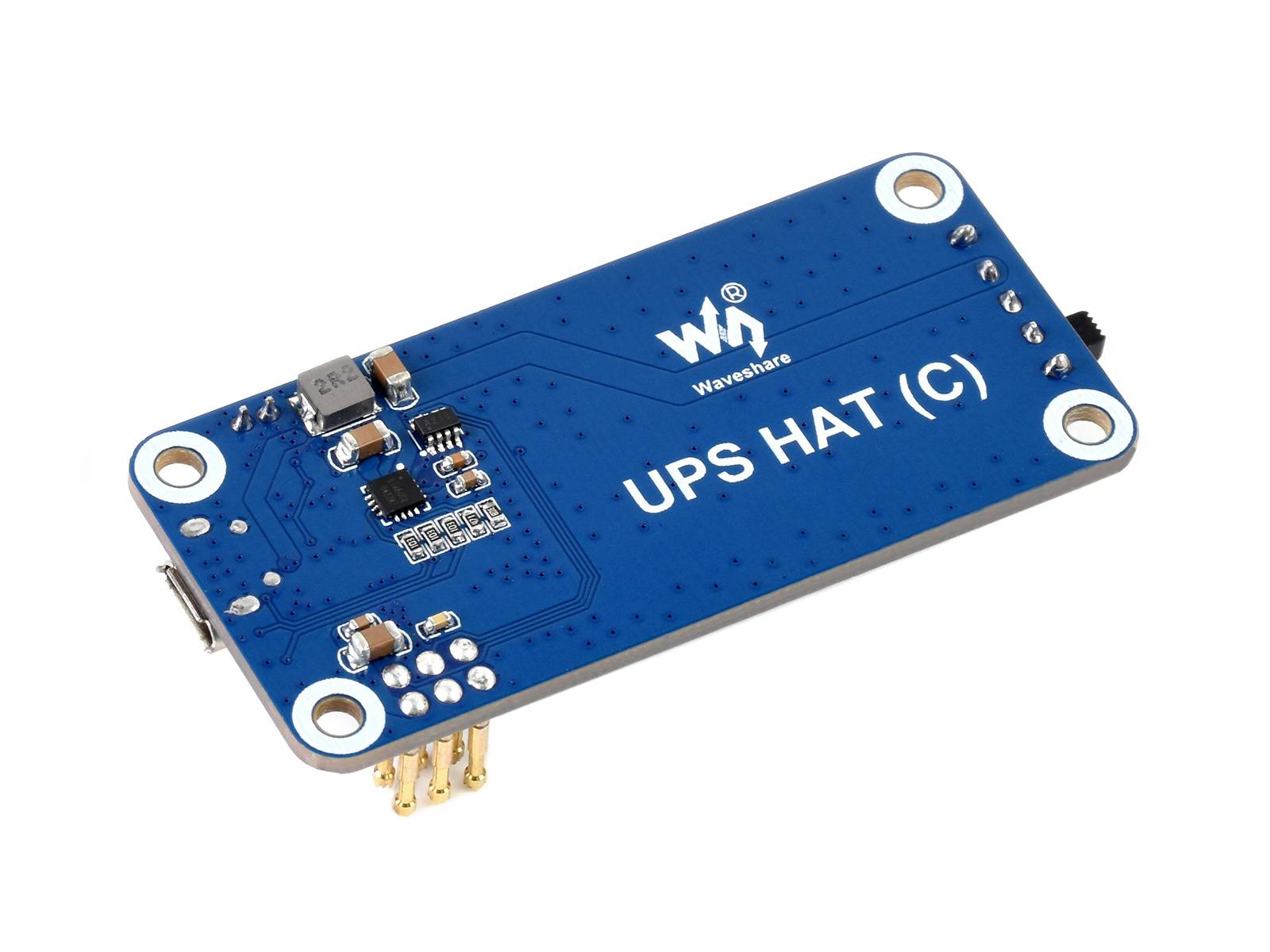 WaveShare Uninterruptible Power Supply UPS HAT For Raspberry Pi Zero, Stable 5V Power Output