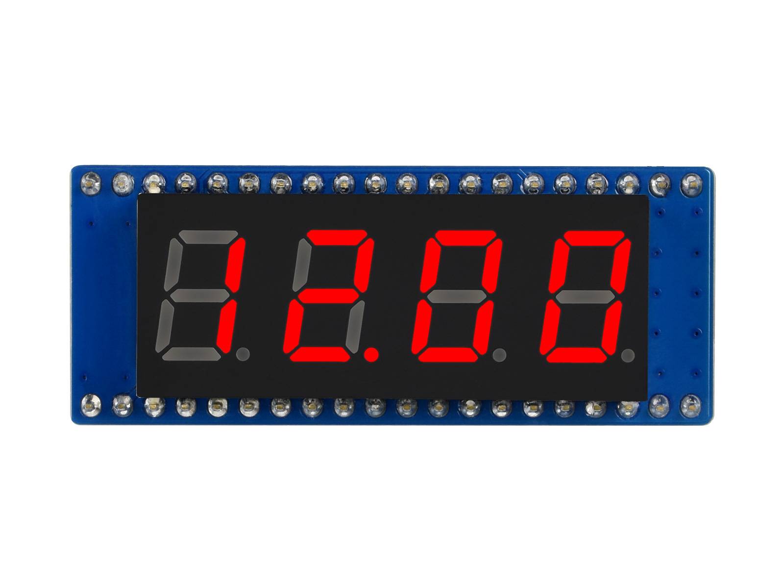 WaveShare 4-Digit 8-Segment Display Module for Raspberry Pi Pico SPI