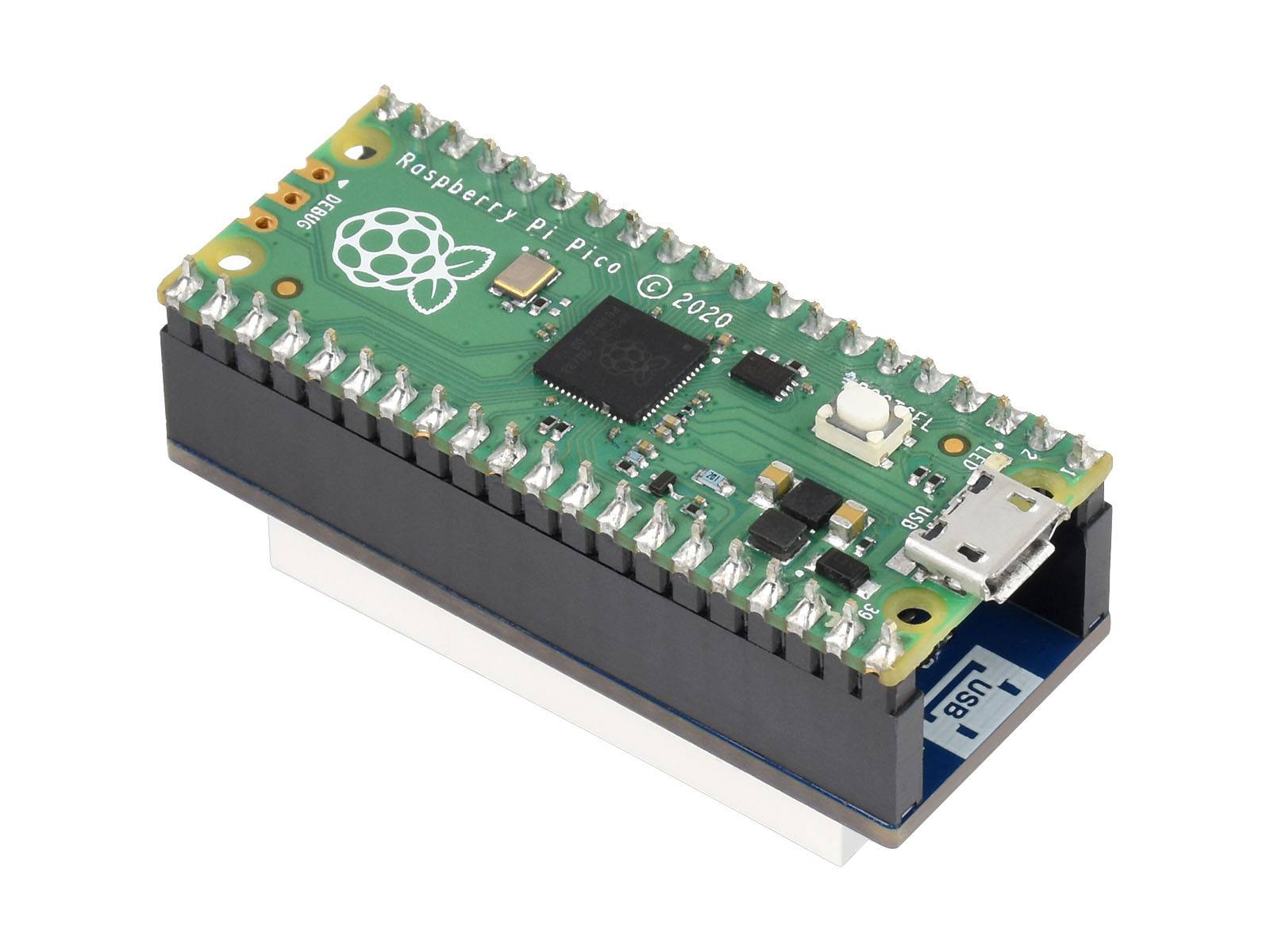 WaveShare 4-Digit 8-Segment Display Module for Raspberry Pi Pico SPI