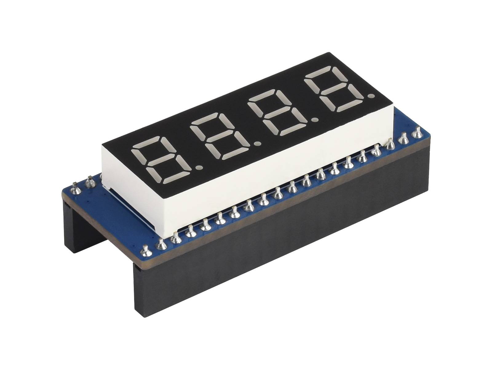 WaveShare 4-Digit 8-Segment Display Module for Raspberry Pi Pico SPI