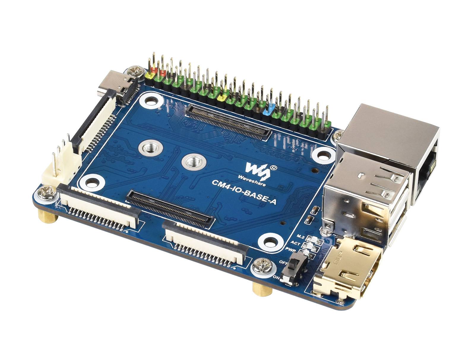 WaveShare Mini Base Board (A) Designed for Raspberry Pi Compute Module 4