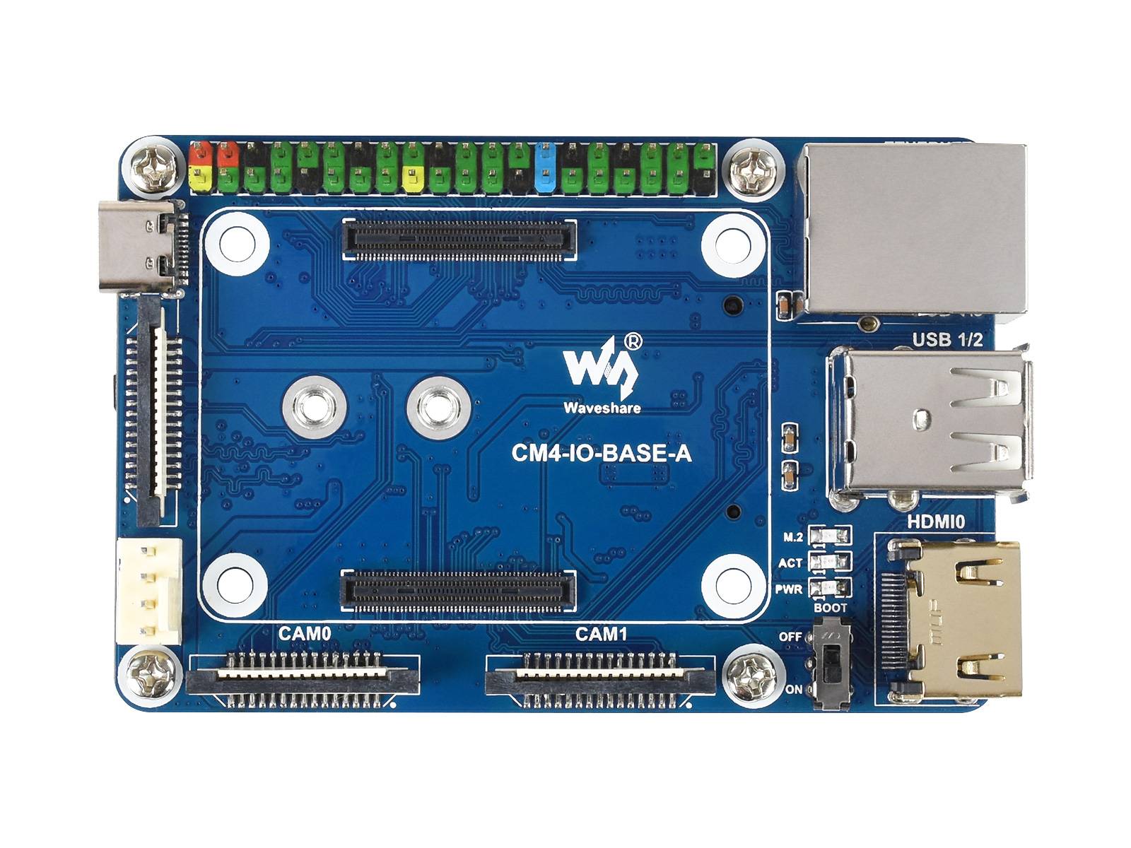 WaveShare Mini Base Board (A) Designed for Raspberry Pi Compute Module 4