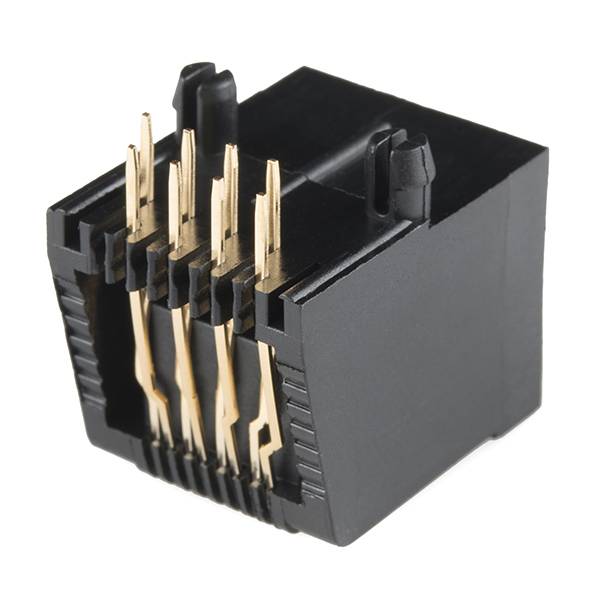 SparkFun RJ45 8-Pin Connector Work with RJ45 Breakout PRT-00643