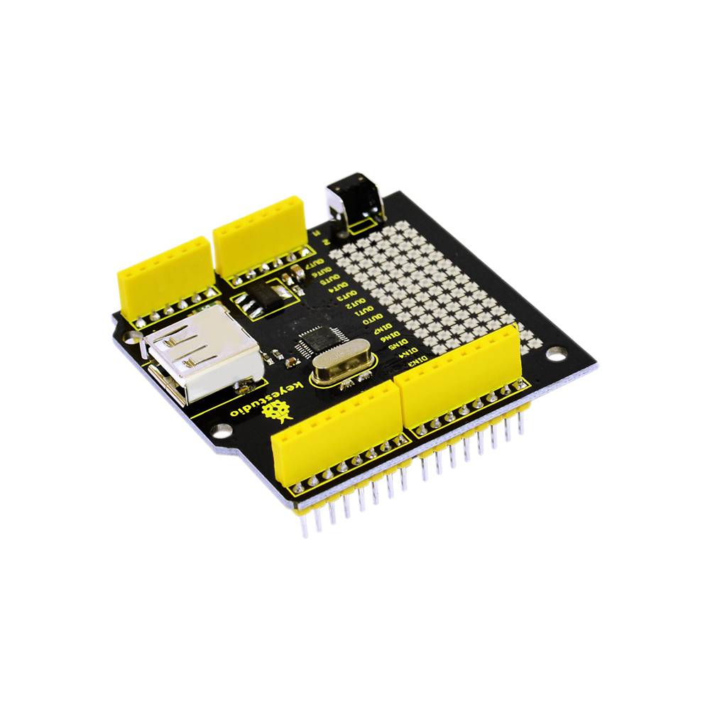 Keyestudio USB Host Shield V1.5 Compatible with Arduino Uno Mega Android ADK