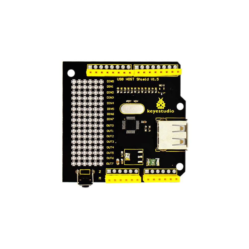 Keyestudio USB Host Shield V1.5 Compatible with Arduino Uno Mega Android ADK