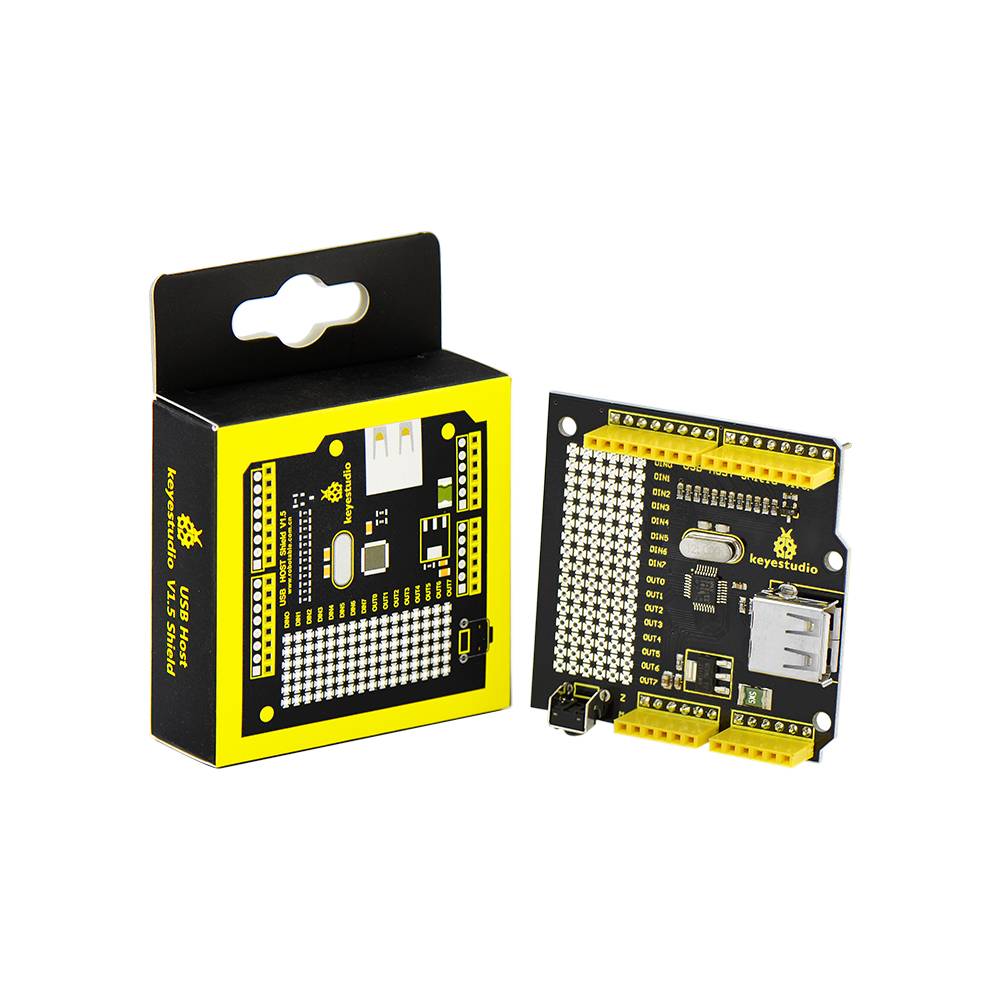 Keyestudio USB Host Shield V1.5 Compatible with Arduino Uno Mega Android ADK