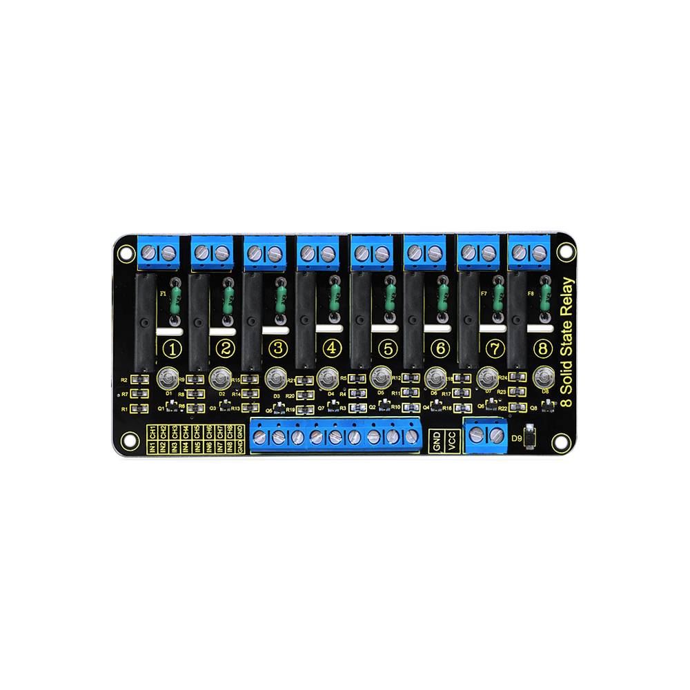 Keyestudio 8 Channel Solid State Relay Module for Arduino