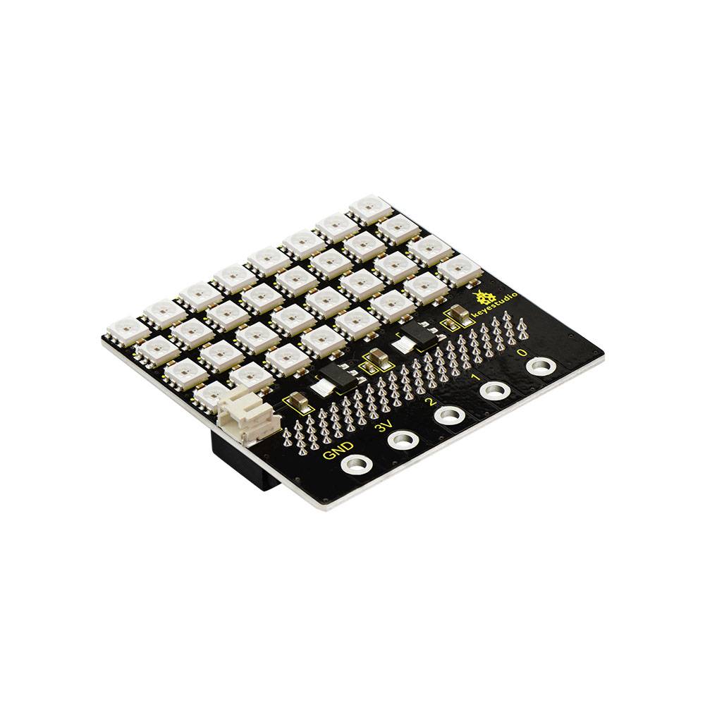 Keyestudio SK6812 Dot Matrix Shield for Micro Bit 8x4 LED 32Bit
