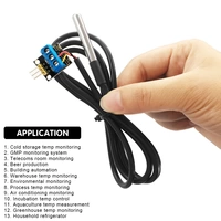 Keyestudio DS18B20 Temperature Sensor 1m Waterproof Tube with Connect Module Keyestudio DS18B20 Temperature Sensor 1m Waterproof Tube with Connect Module