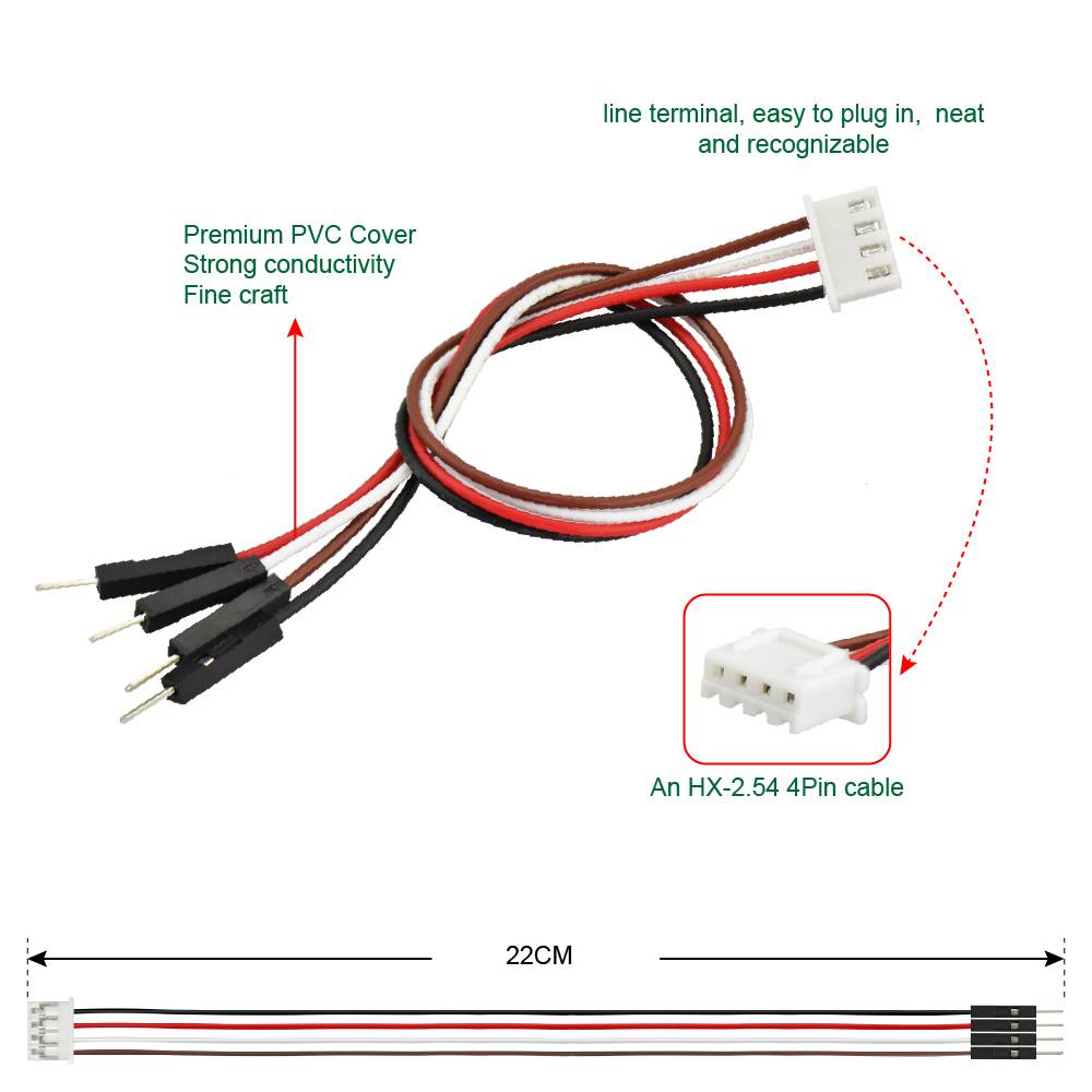 Keyestudio 8x16 LED Dot Matrix Board for Arduino with PH2.54 Connector