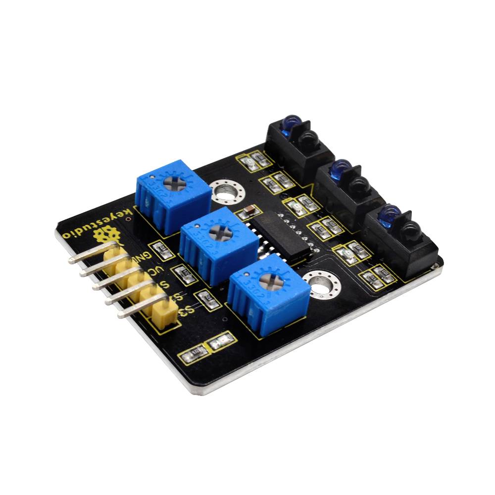 Keyestudio 3 Channel Infrared Tracking Sensor Module for Arduino Smart Car DIY