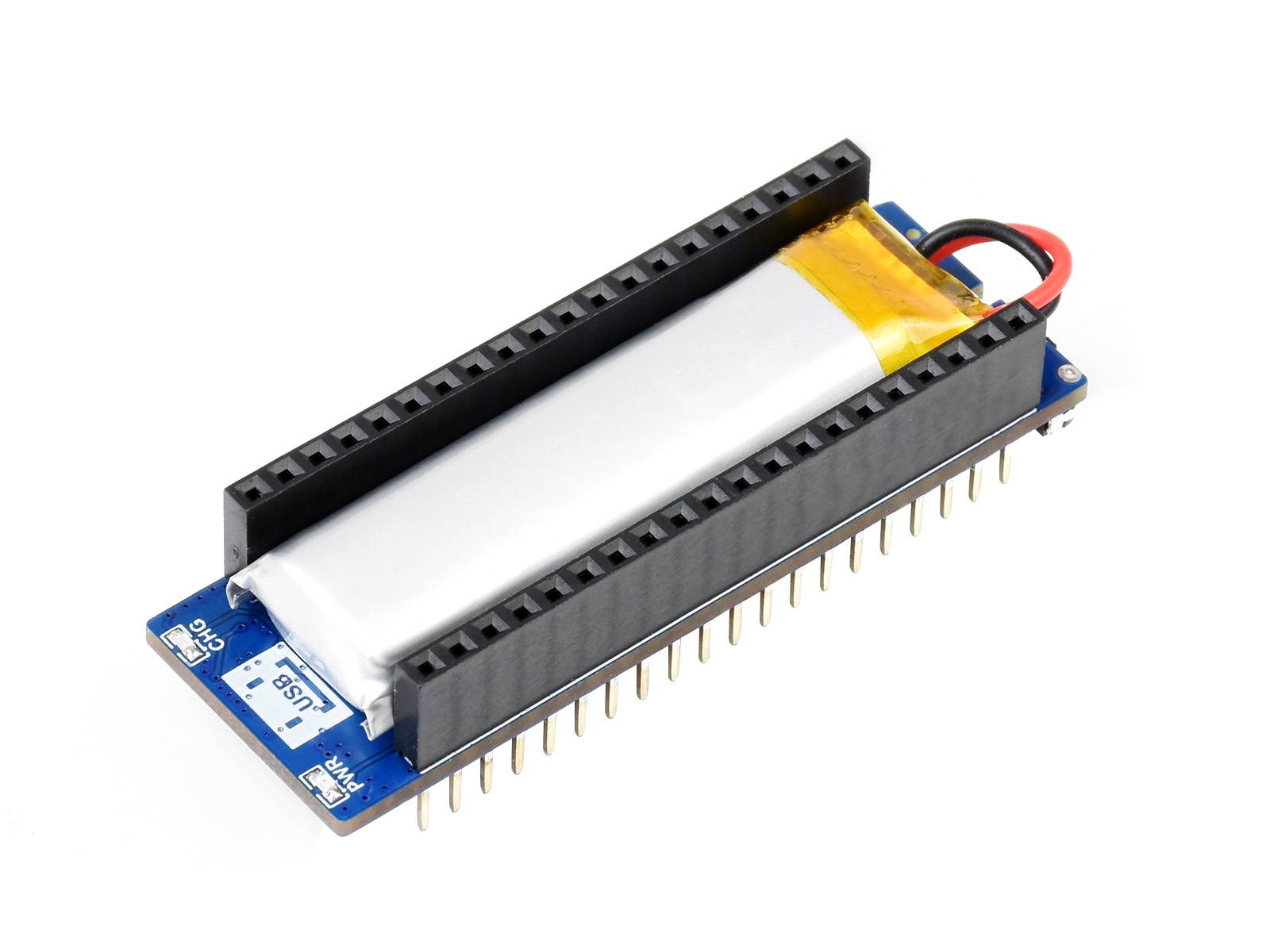 WaveShare UPS Module for Raspberry Pi Pico Li-po Battery Stackable Design Uninterruptible Power Supply