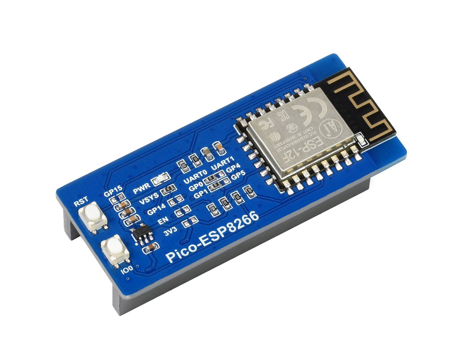 WaveShare ESP8266 WiFi Module for Raspberry Pi Pico Supports TCP UDP Protocol