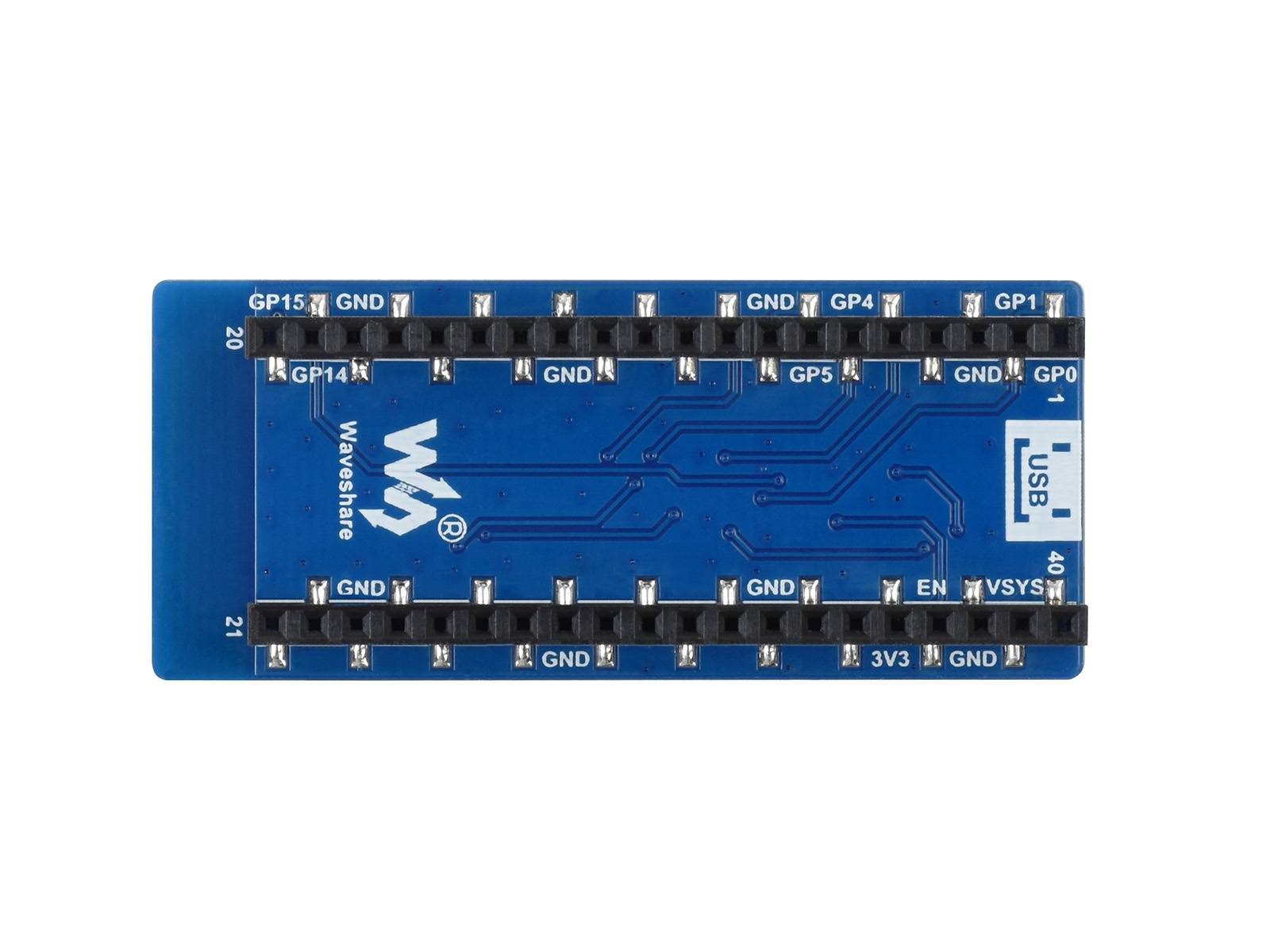 WaveShare ESP8266 WiFi Module for Raspberry Pi Pico Supports TCP UDP Protocol