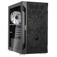 SilverStone FARA H1M PRO - Micro Tower - PC - Schwarz - micro ATX - Mini-DTX -