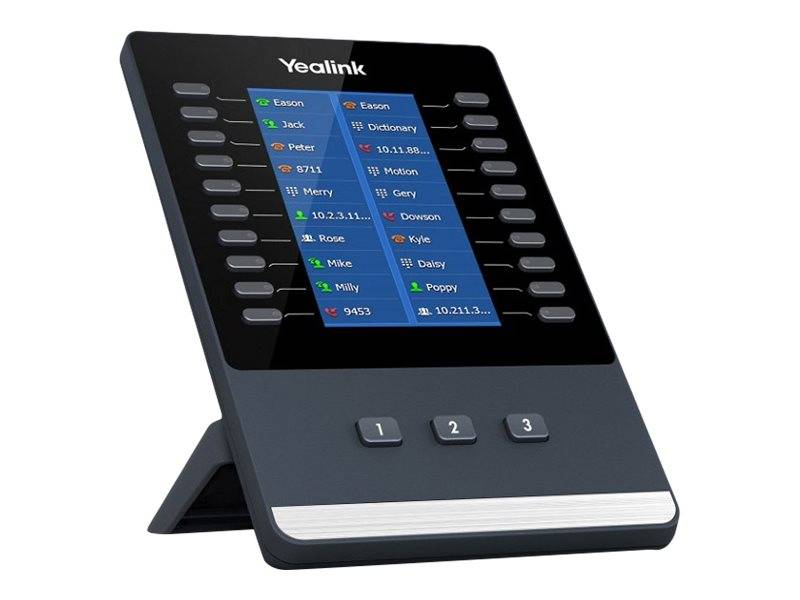 Yealink EXP43 - Funktionstasten-Erweiterungsmodul für VoIP-Telefon