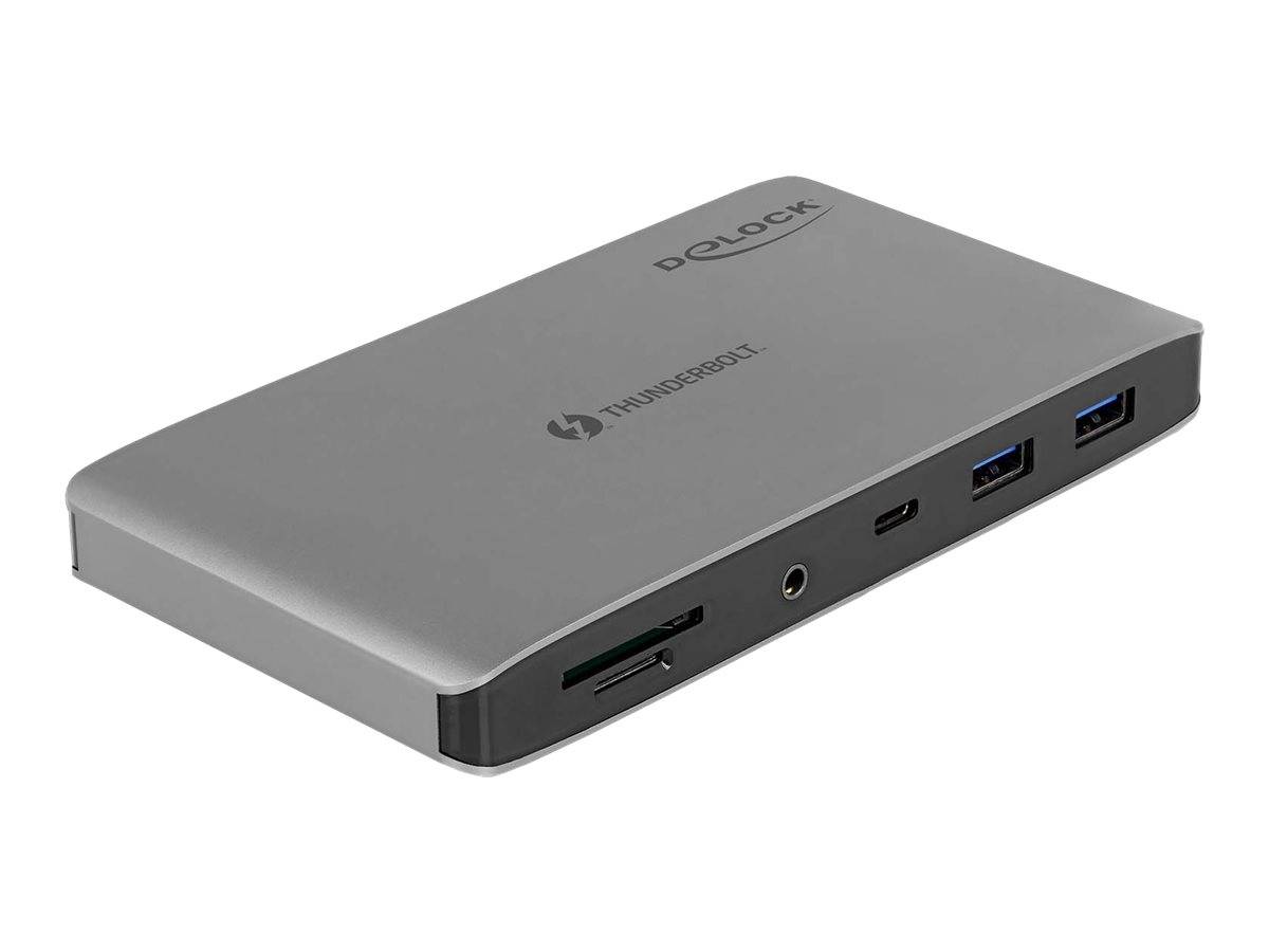 Delock - Dockingstation - Thunderbolt 3 - 2 x DP