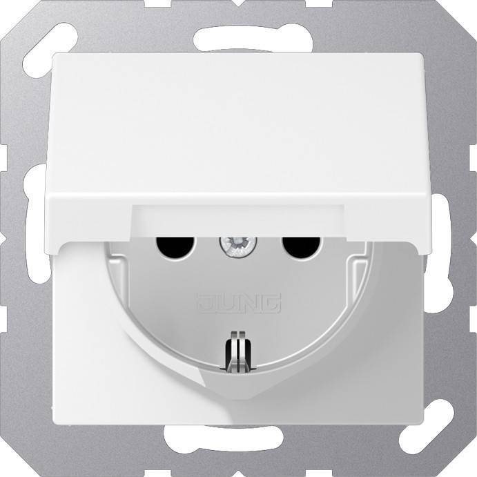 Jung SCHUKO Steckdose A 1520 NBFKL WWM