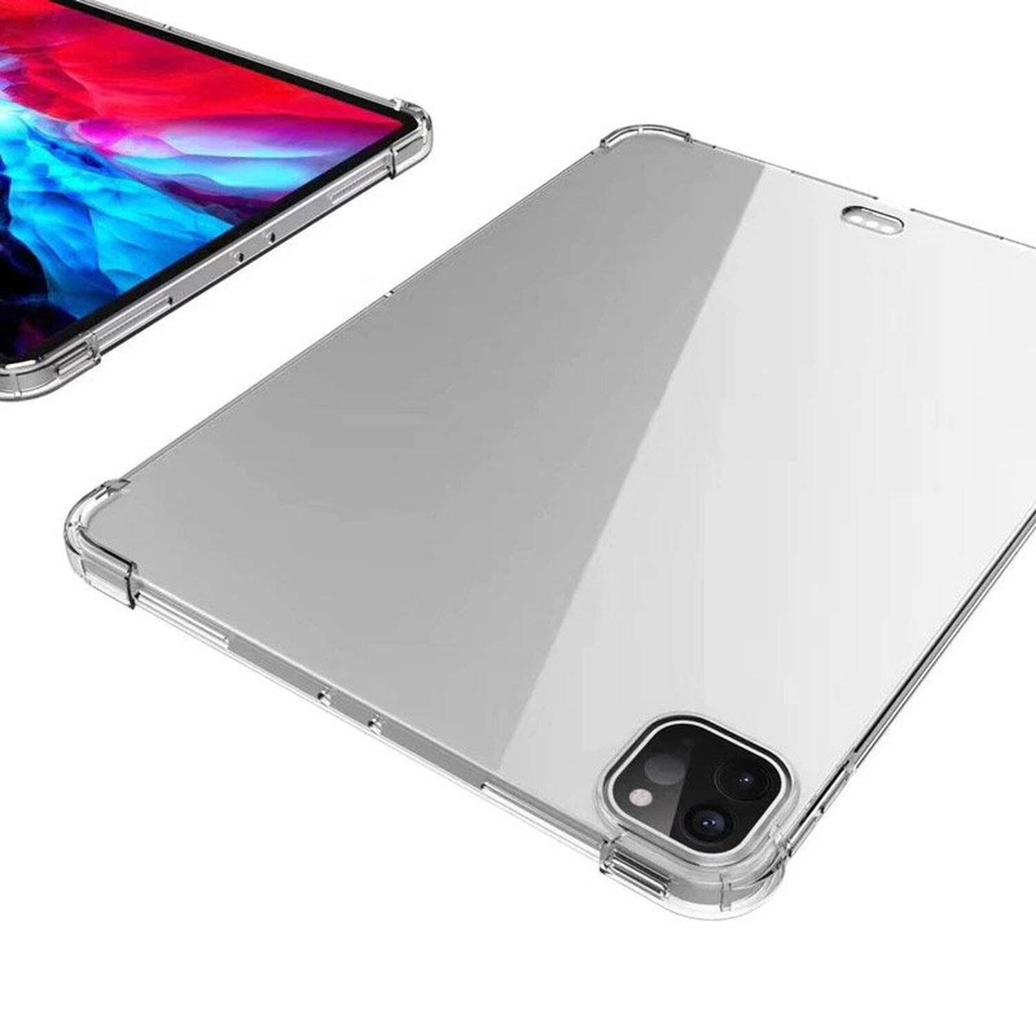 Roar Armor Antishock Silikon Schutzhülle für iPad Air 3 Schutzschale Tablet Cover Stoßfest in Transparent