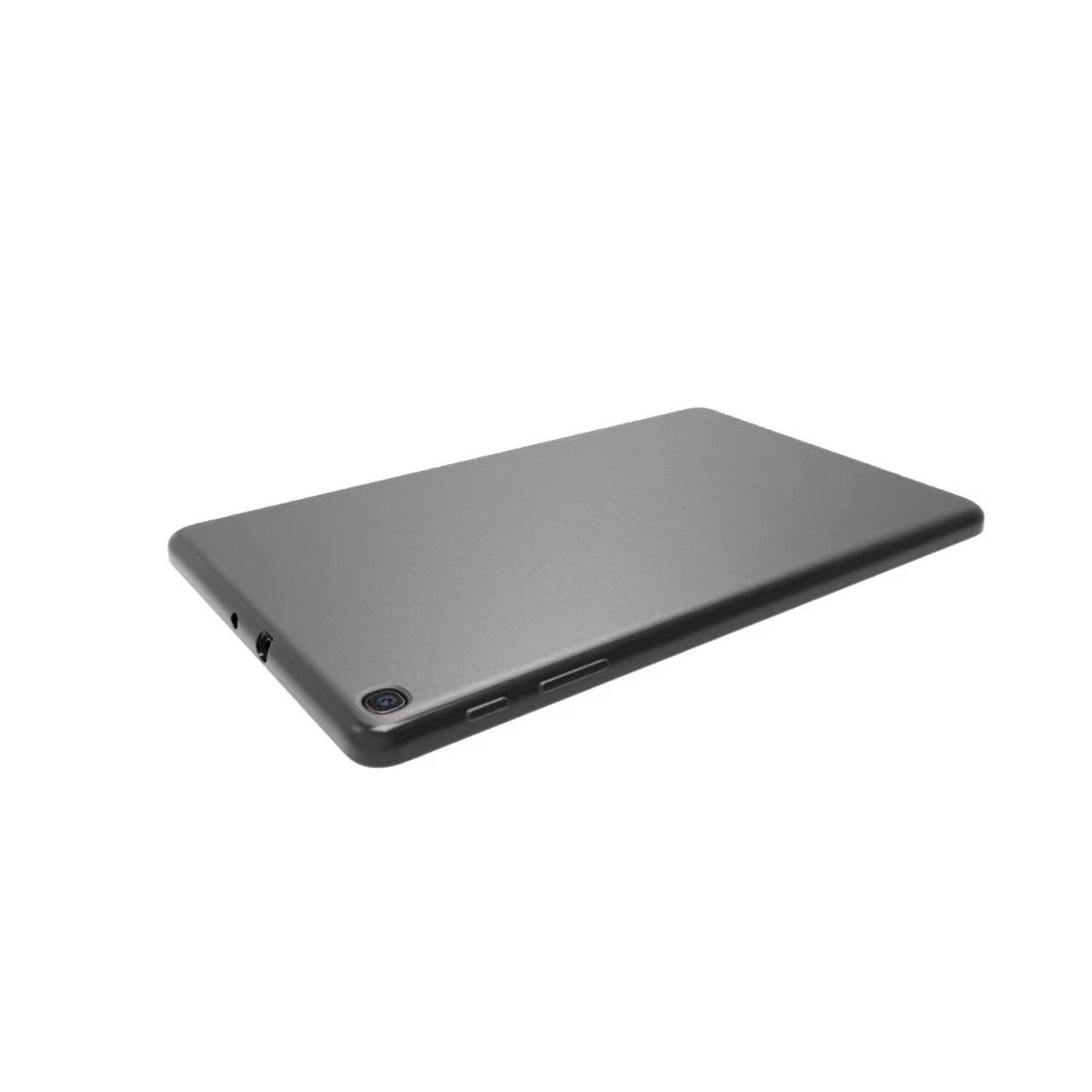 Silikon Hülle Bumper Schwarz kompatibel mit iPad Mini 5 Case TPU Soft Handyhülle Cover Schutzhülle