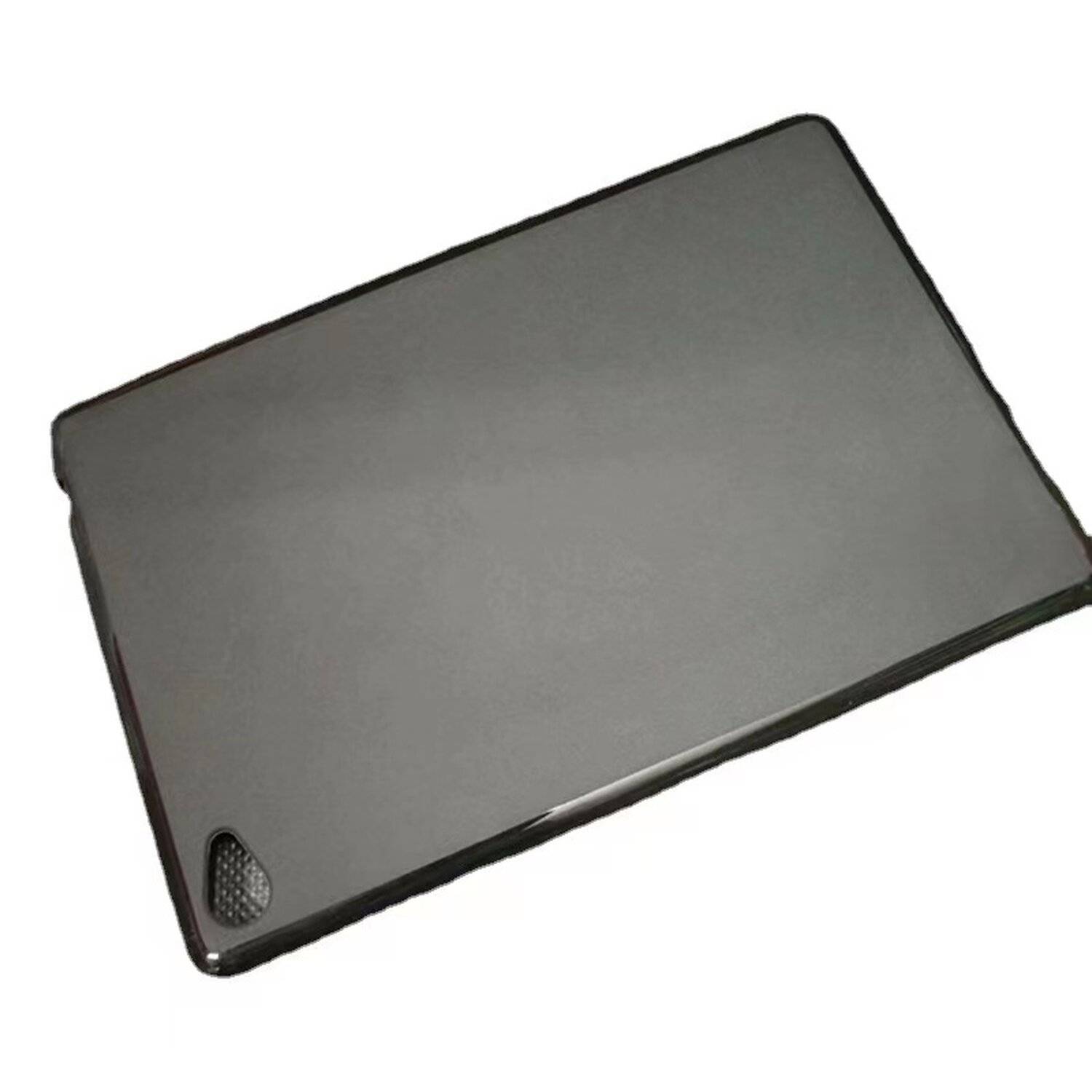 Silikon Hülle Bumper Schwarz kompatibel mit iPad Pro 12.9" (2020/2021) Case TPU Soft Handyhülle Cover Schutzhülle