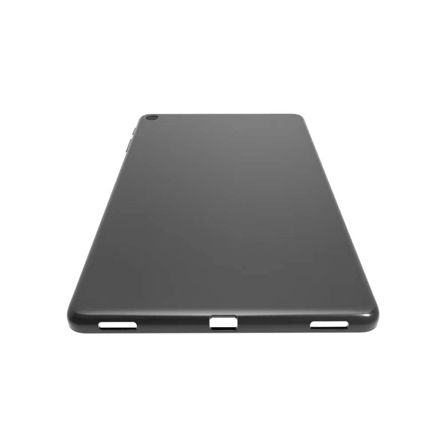 Silikon Hülle Bumper Schwarz kompatibel mit Huawei MatePad 10.4" Case TPU Soft Handyhülle Cover Schutzhülle