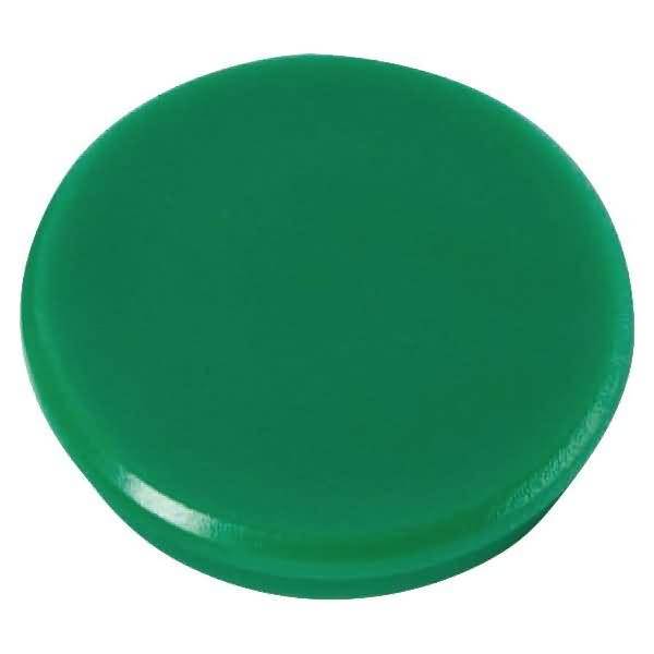 Haftmagnet Metall Kunststoff 24mm TG 300 g dunkelgrün VE=10 Stück