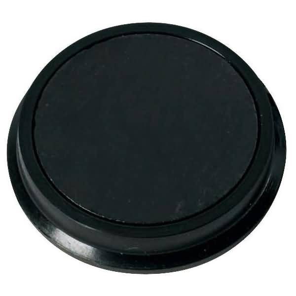 Haftmagnet Metall Kunststoff 24mm TG 300 g schwarz VE=6 Stück