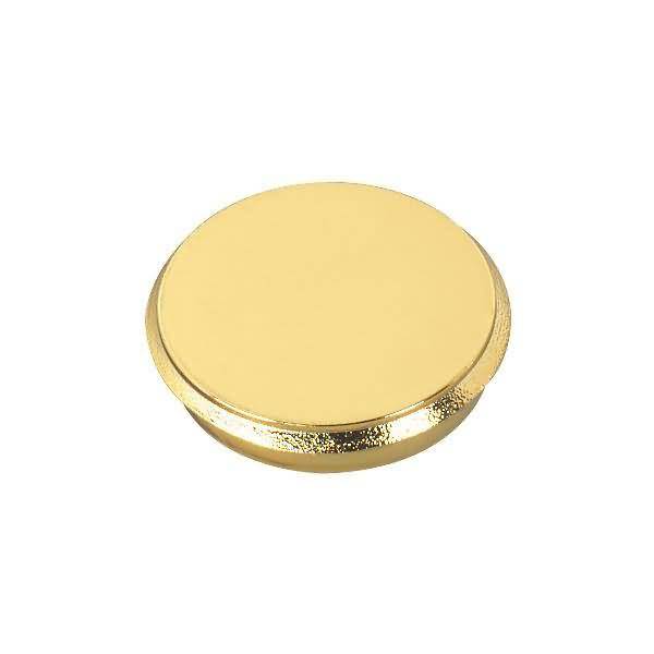 Haftmagnet Metall Kunststoff 24mm TG 300 g gold VE=6 Stück