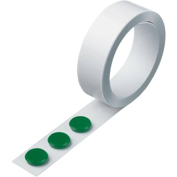 Metallhaftband Stahl 5m weiß inkl. 3 Magnete