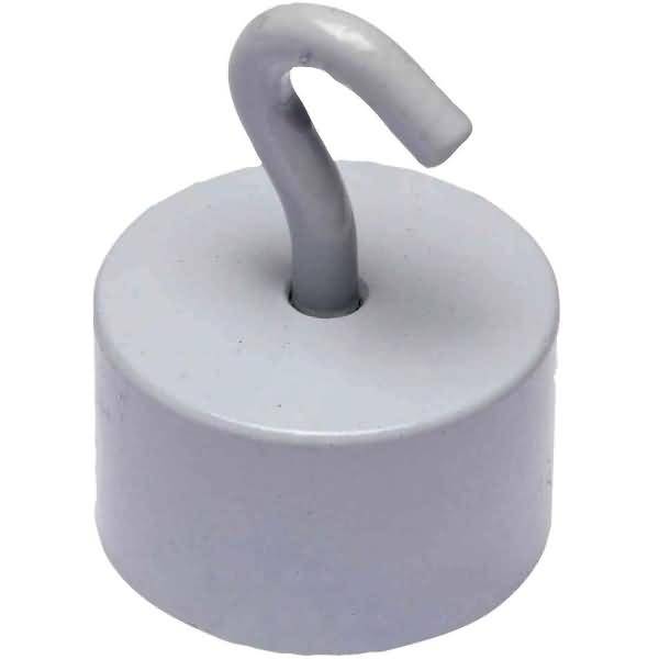 Hakenmagnet Neodym Neodym (Nd) 25mm TG 16000 g weiß