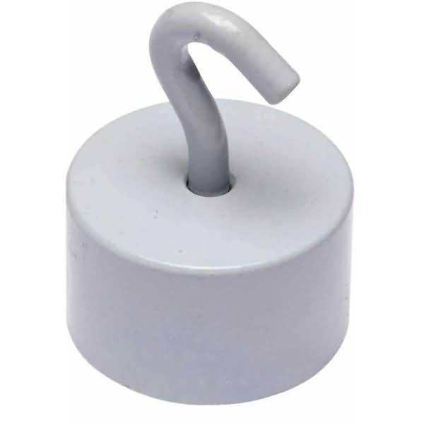 Hakenmagnet Neodym Neodym (Nd) 30mm TG 28000 g weiß