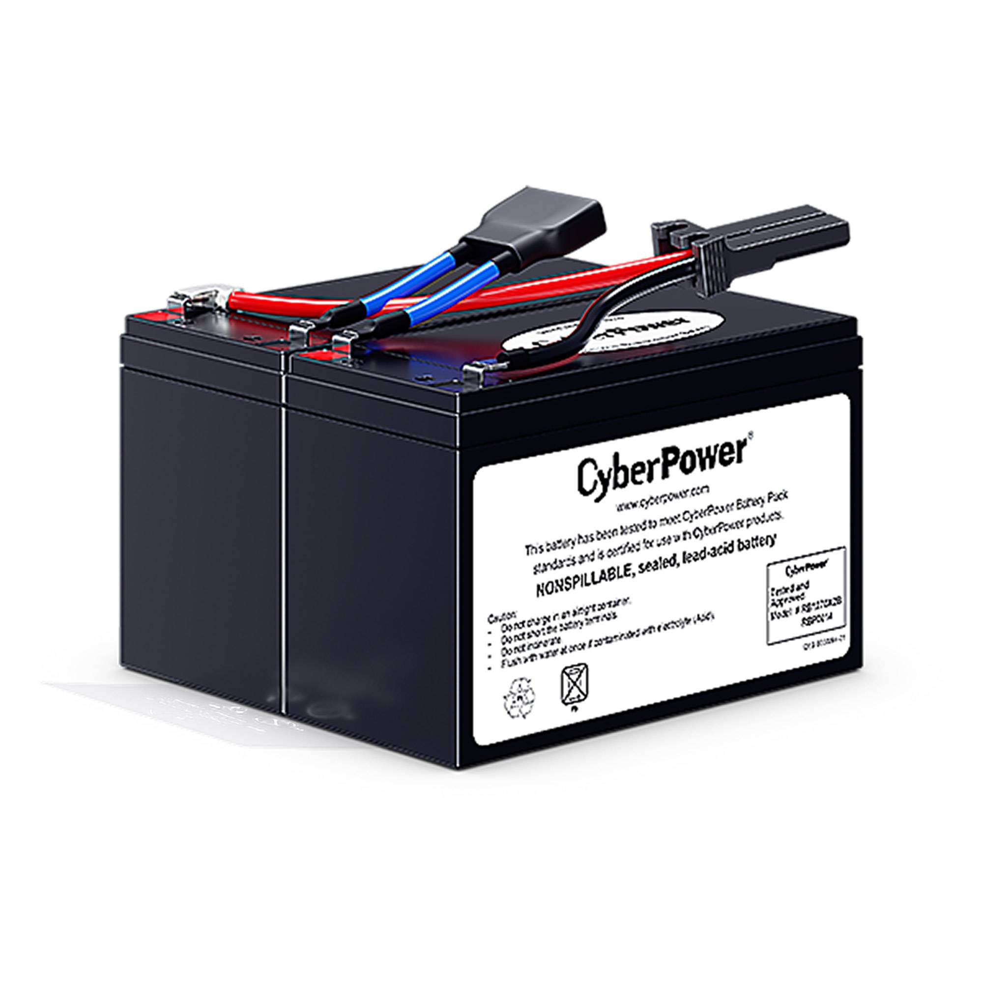 CYBERPOWER SYSTEMS - CyberPower RBP0014 - USV-Akku - 2 x Batterie