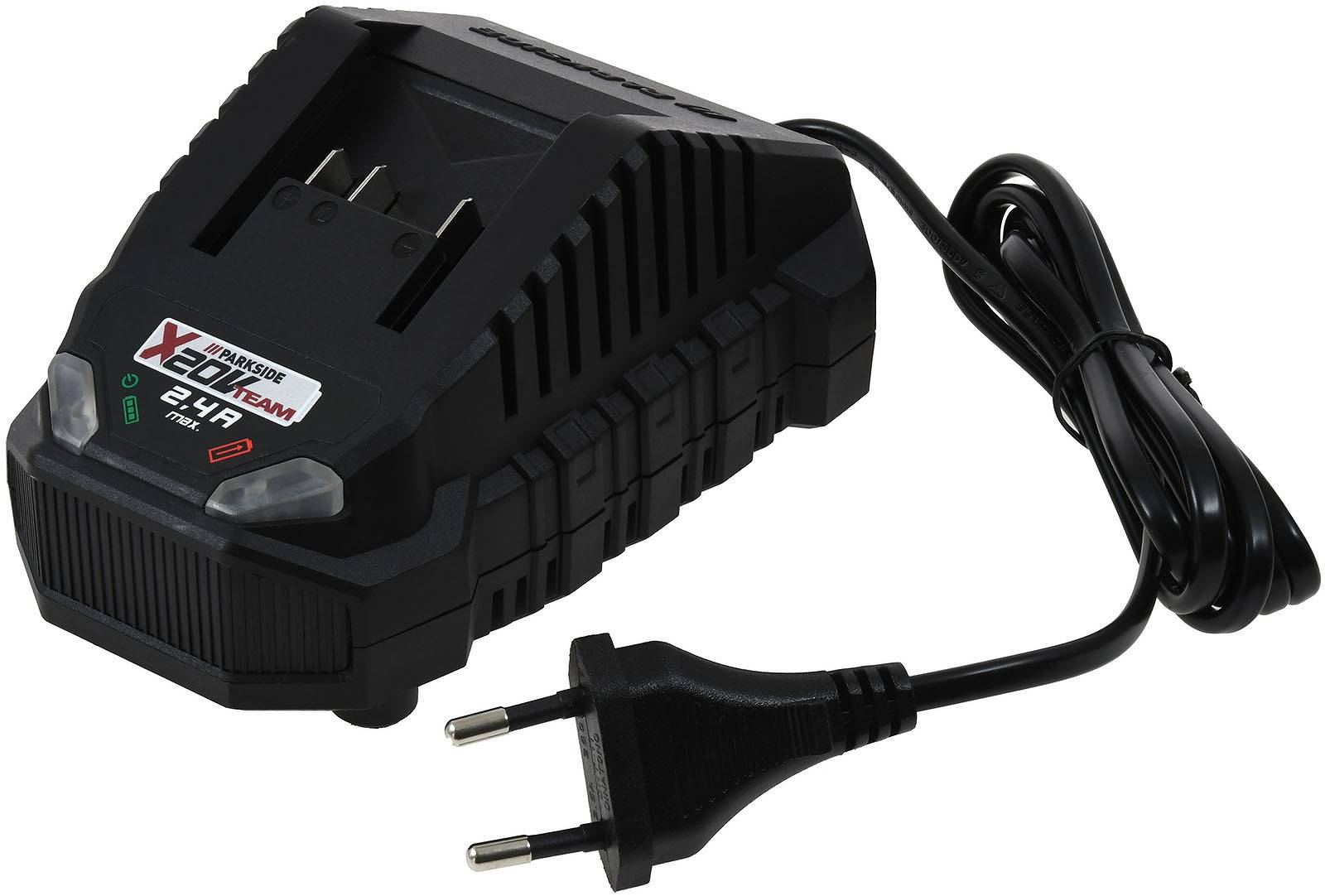 Parkside Ladegerät PLG 20 C1 EU 20V für 20V Akkus von Parkside z.b. PAP 20 A1, 20V