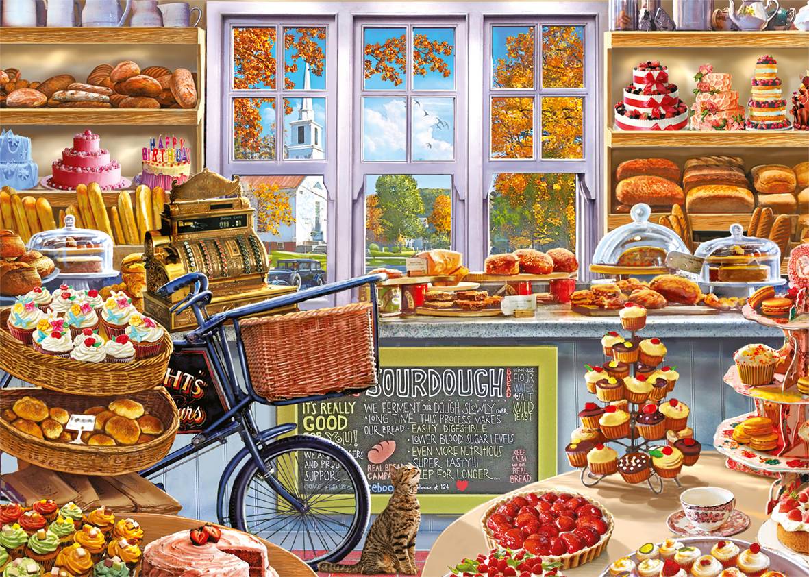 Your Favourite Shops 4x 1000 Teile Puzzle
