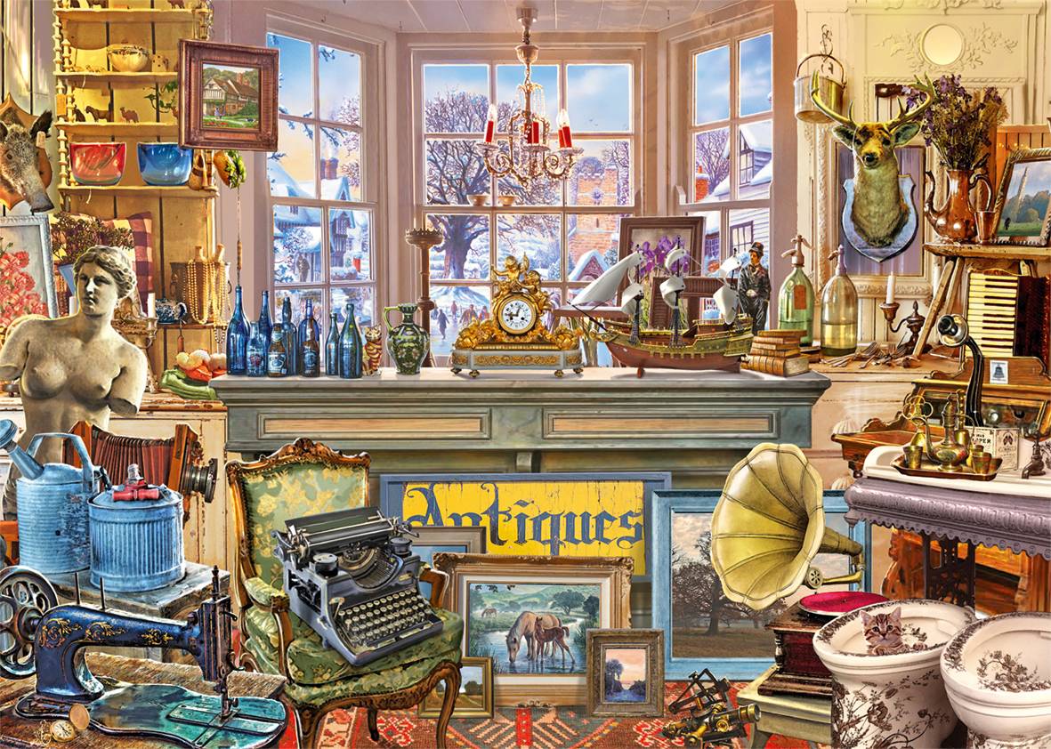 Your Favourite Shops 4x 1000 Teile Puzzle