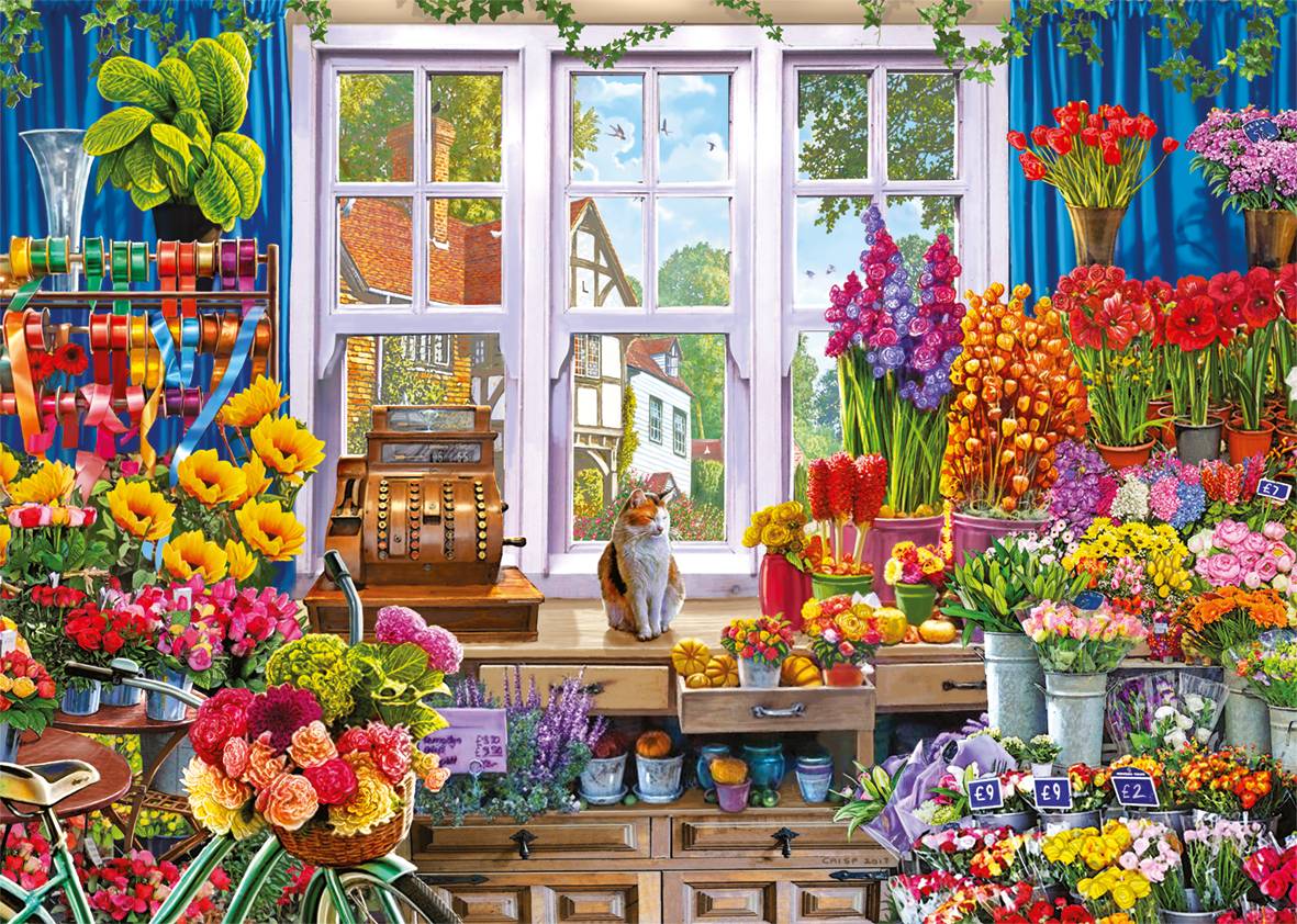 Your Favourite Shops 4x 1000 Teile Puzzle