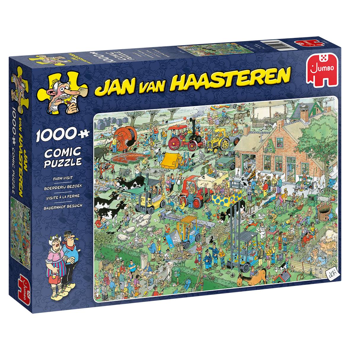 Jan van Haasteren Bauernhof Besuch 1000 Teile Puzzle