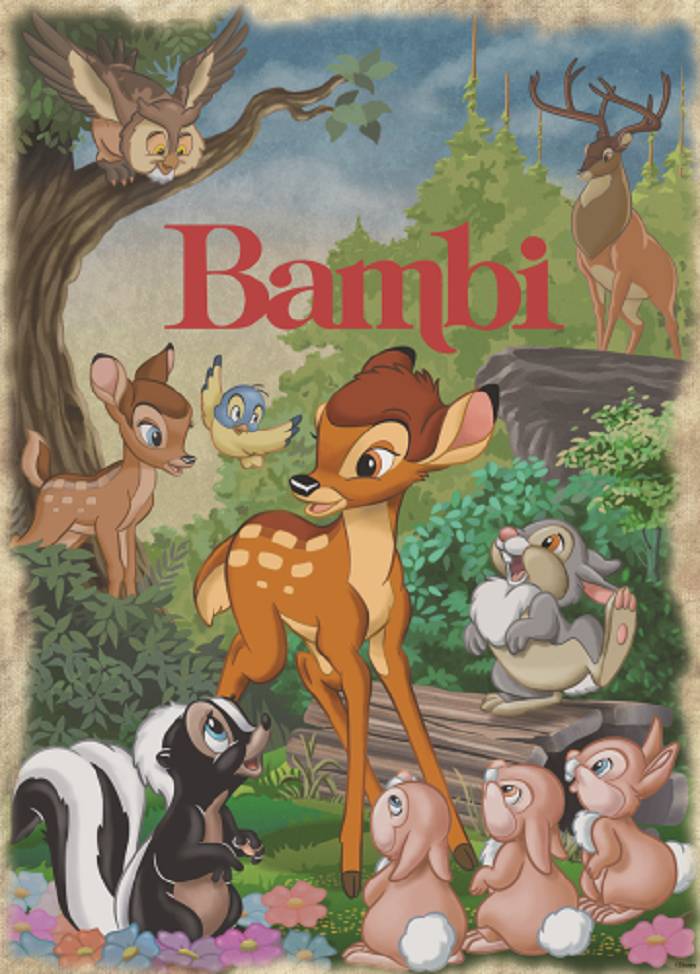 Bambi 1000 Teile Disney Classic Collection Puzzle