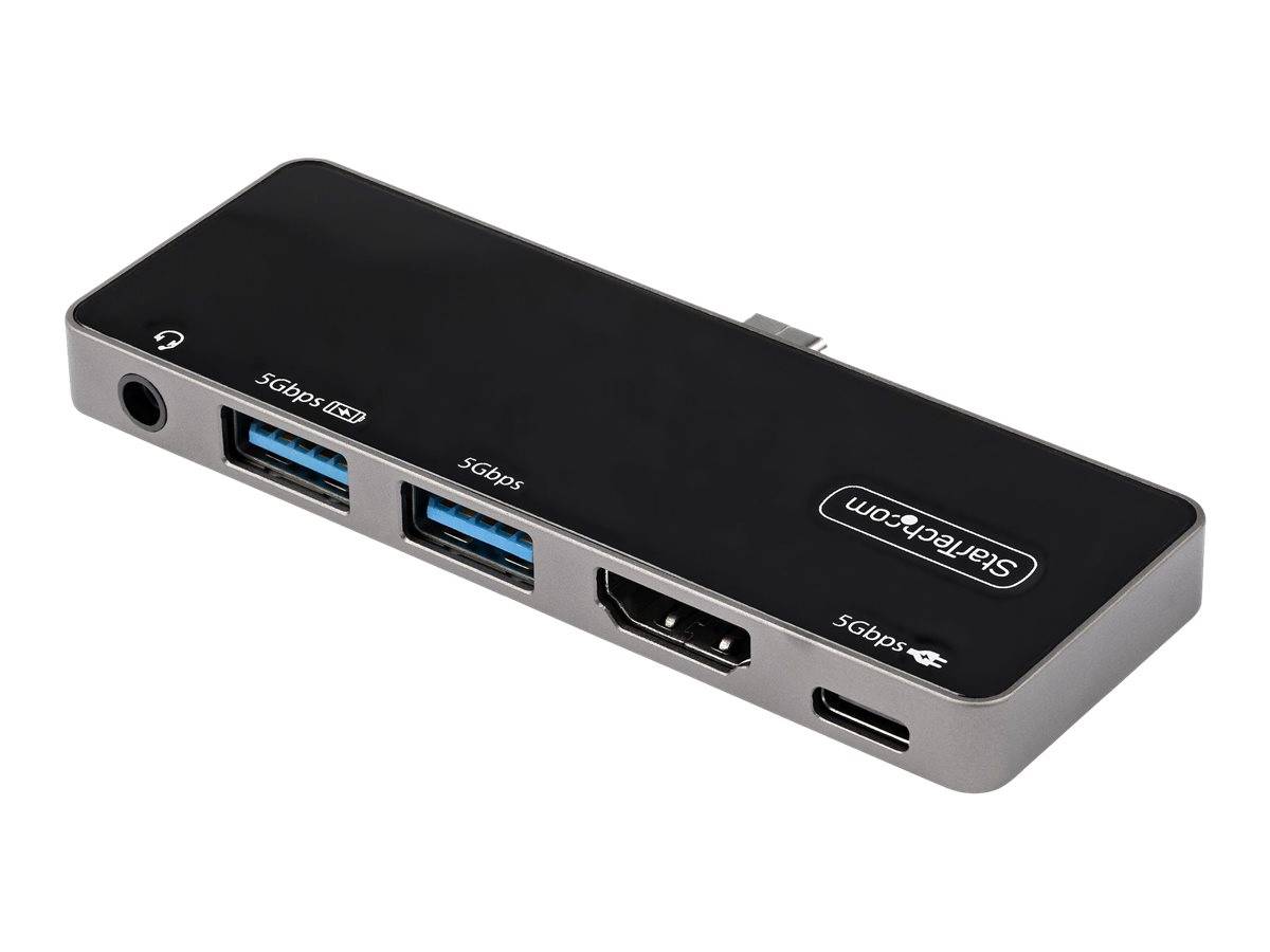 StarTech.com USB-C Digital AV-Multiport-Adapter - USB-C auf 4K 60Hz HDMI 2.0, USB-C Power Delivery 100W Pass-Through, 3-