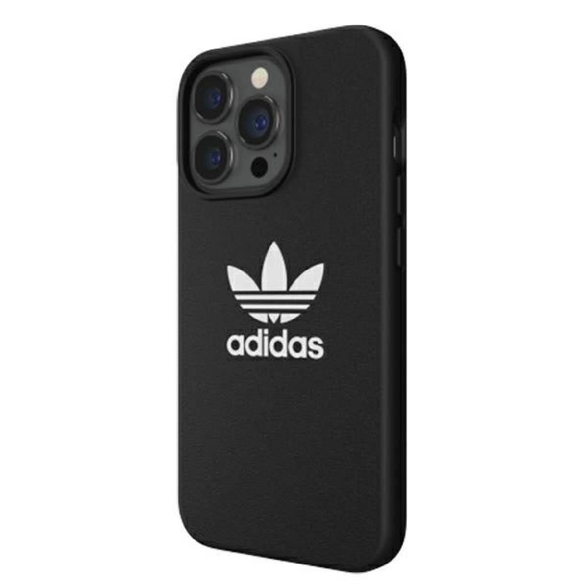 Adidas Apple iPhone 13 Pro Basic Original Silikon Hard Case Cover Schutzhülle Schwarz